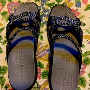 Disney Croc slides- size 9